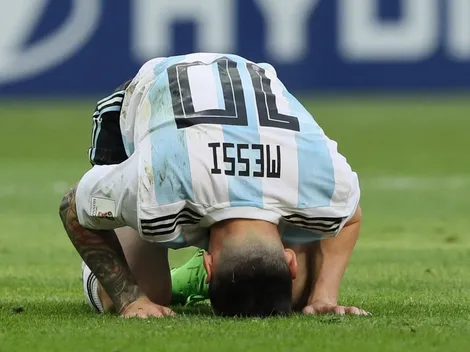 La desoladora imagen de Messi después del partido: solo, triste y en silencio