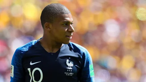 DONATELLO. Kylian Mbappé durante el debut de Francia en el Mundial de Rusia 2018 (Foto: Getty).