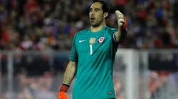 Bravo, jugador de la Selección de Chile.