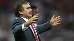 El seleccionador evitó cualquier contacto en su regreso a Costa Rica