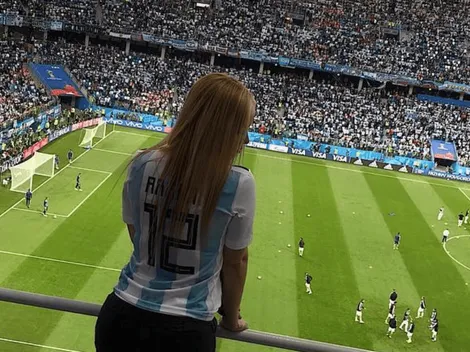 Daniela Rendón calentó la previa de los octavos con un escote infernal