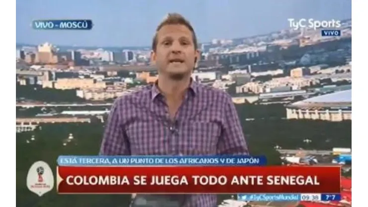 Un periodista argentino se disculpó por una supuesta discriminación a hinchas de Senegal
