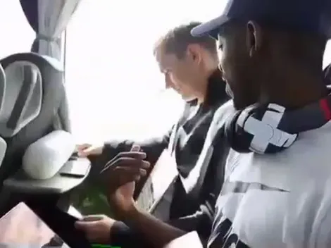Así esperan a Argentina: Griezmann y Dembele escuchando cumbia
