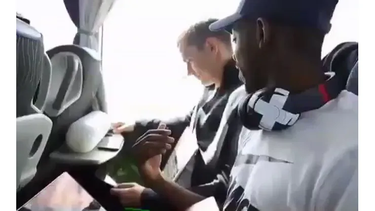 Así esperan a Argentina: Griezmann y Dembele escuchando cumbia