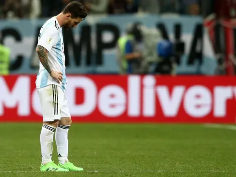 A Lionel Messi lo espera un mural gigante de Cristiano Ronaldo en el hotel de Kazan