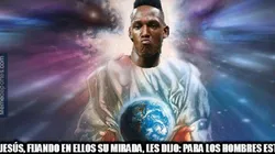 Yerry Mina fue el autor del gol que le permitió a la Selección Colombia avanzar a octavos.