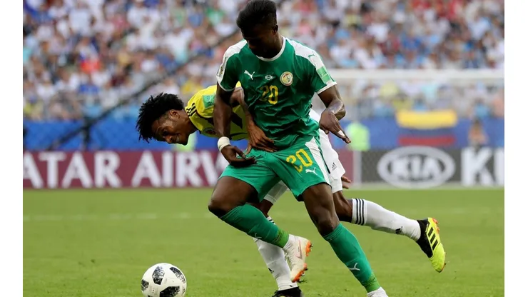 Keita Balde le deseó suerte a Colombia. (Foto: Getty)