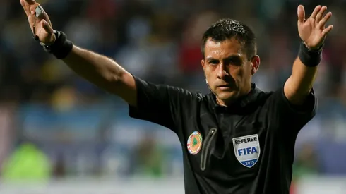 Bascuñan dirigiendo la Copa América