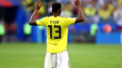 Yerry Mina, el jugador del partido. (Foto: Getty)