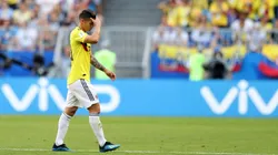 James Rodríguez había llegado a Rusia con una molestia en uno de sus gemelos.