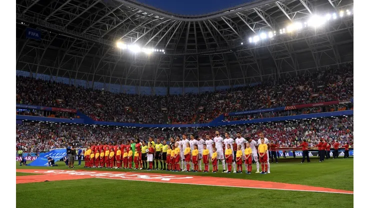 Foto de uno de los estadios del Mundial de Rusia.