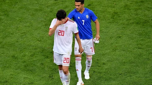 La tristeza de Sardar Azmoun luego de quedar eliminado