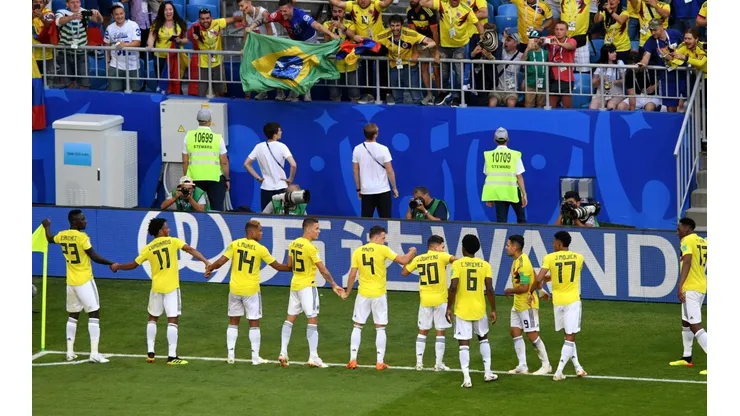 El festejo de Colombia