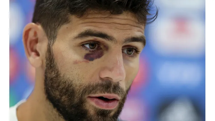 Foto de Federico Fazio, jugador de la Selección Argentina