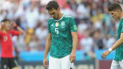 El dolor de Mats Hummels ante Corea del Sur.