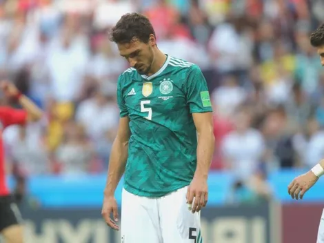 Hummels pidió perdón por la eliminación de Alemania