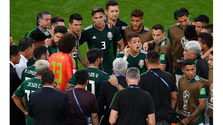 BUEN TRABAJO. El Tri sumó seis puntos y dejó fuera al Campeón vigente. (Foto: Getty).