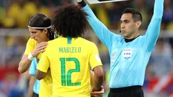 Marcelo le deja su lugar a Filipe Luis.