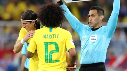 Marcelo le deja su lugar a Filipe Luis.