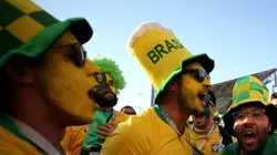 Los hinchas brasileños se ríen de la eliminación alemana