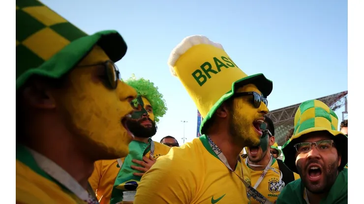 Los hinchas brasileños se ríen de la eliminación alemana