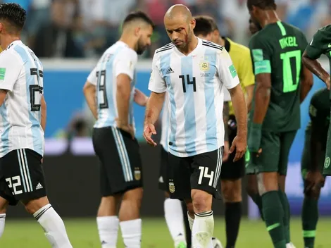 El pedido casi a los gritos de Ruggeri para Mascherano cuando baja Messi