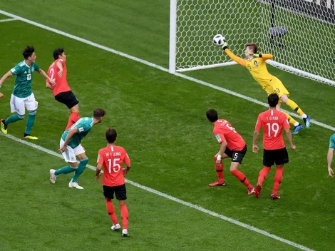 La increíble atajada del arquero de Corea ante Alemania