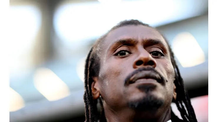 Aliou Cissé, DT de Senegal, llenó de elogios a Quintero, el jugador de Colombia.