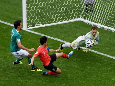Neuer se equivocó feo y casi complica a Alemania contra Corea