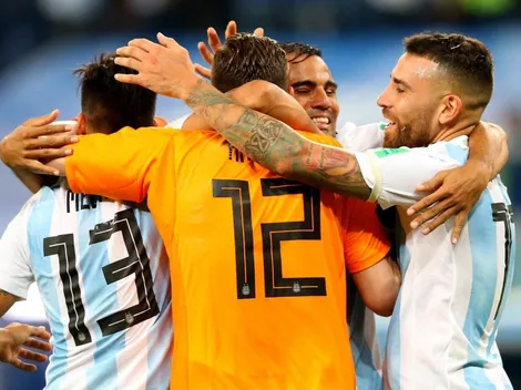 Los videos de Otamendi que muestran la fiesta del micro de Argentina