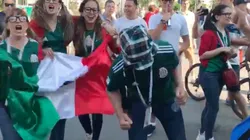 ¡El Chavo del 8 y la Chilindrina no quisieron perderse el juego ante Suecia!