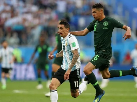 Felicidad absoluta de Di María en las redes sociales