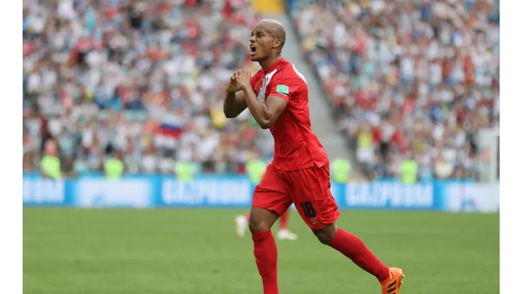 André Carrillo, el mejor del partido ante Australia. (Foto: Getty)
