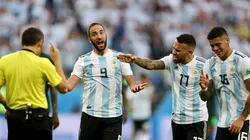 Foto de Gonzalo Higuaín, jugador de Argentina.