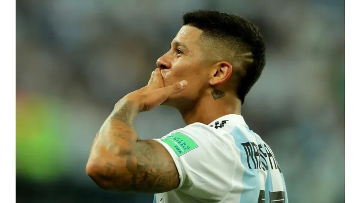 Marcos Rojo, el salvador de la Selección Argentina.