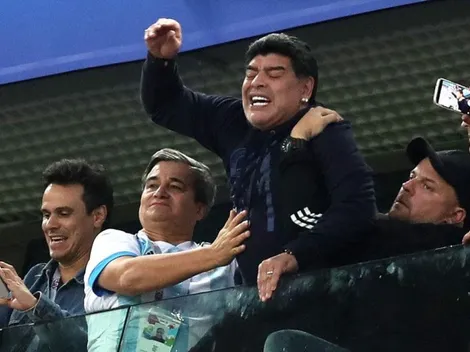Maradona también está maravillado con Uruguay
