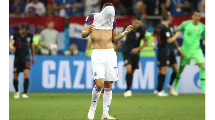 Islandia se lamenta la derrota