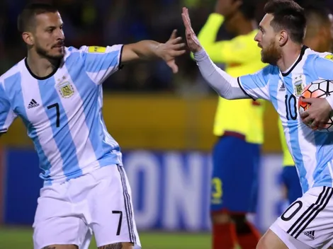 ¡Euforia pura! Benedetto festejó con toda el gol de Marcos Rojo que clasificó a Argentina
