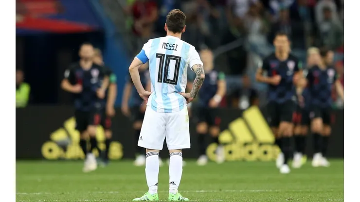 Foto de Lionel Messi, el 10 de la Selección Argentina