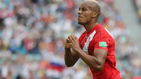 André Carrillo anotó el primer gol de Perú ante Australia. (Foto: Getty)