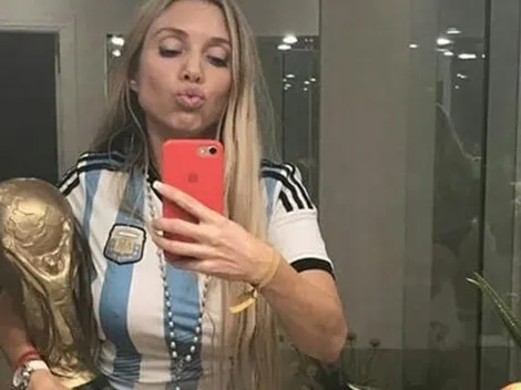 Melisia no durmió en la previa de Argentina y aprovechó a sacarse diez fotos que calentaron Rusia
