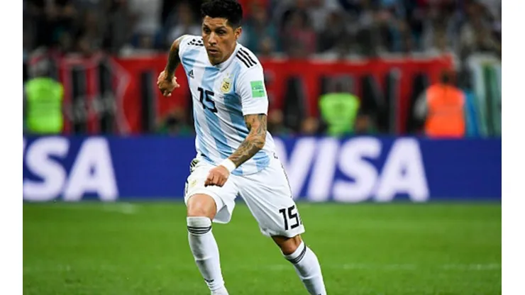 Enzo Pérez está para jugar ante Nigeria