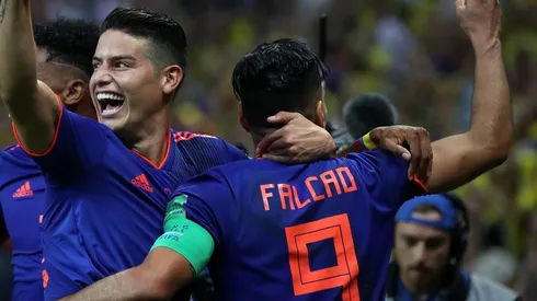 Colombia ganó por primera vez con la camiseta azul en un Mundial. (Foto: Getty)