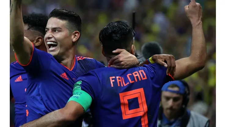 Colombia ganó por primera vez con la camiseta azul en un Mundial. (Foto: Getty)