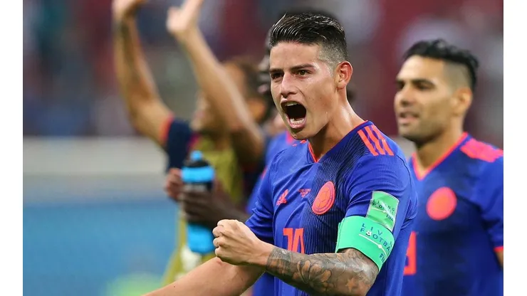 James Rodríguez dio una cátedra de fútbol en el partido frente a Polonia.