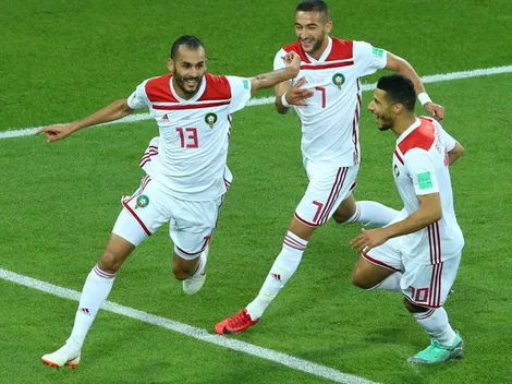 Ante España, Marruecos convirtió su primer gol en el Mundial