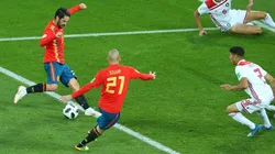 España, con una gran jugada colectiva, empató el partido vs Marruecos