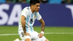 DUDA ANTE NIGERIA. Enzo Pérez, quien apuntaba a ser titular, tendría una molestia (Foto: Getty).