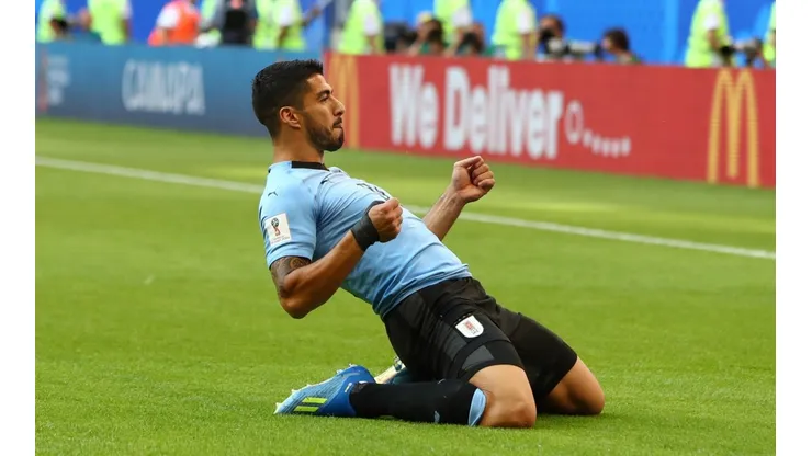 Foto de Luis Suárez, jugador de Uruguay.