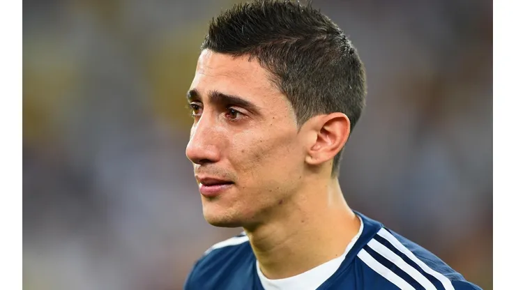 Foto de Ángel Di María, jugador de la Selección Argentina.